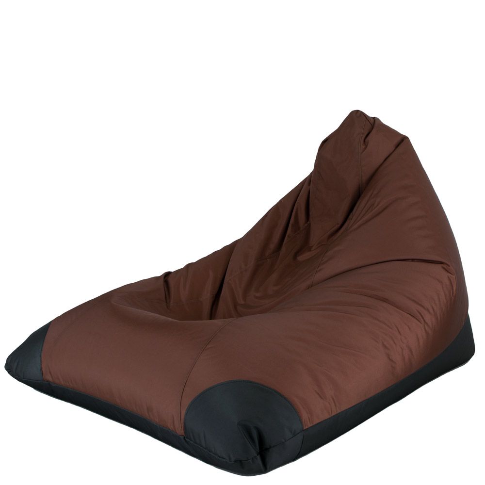 🟤 Пуф Пирамида "Тъмно кафяво"