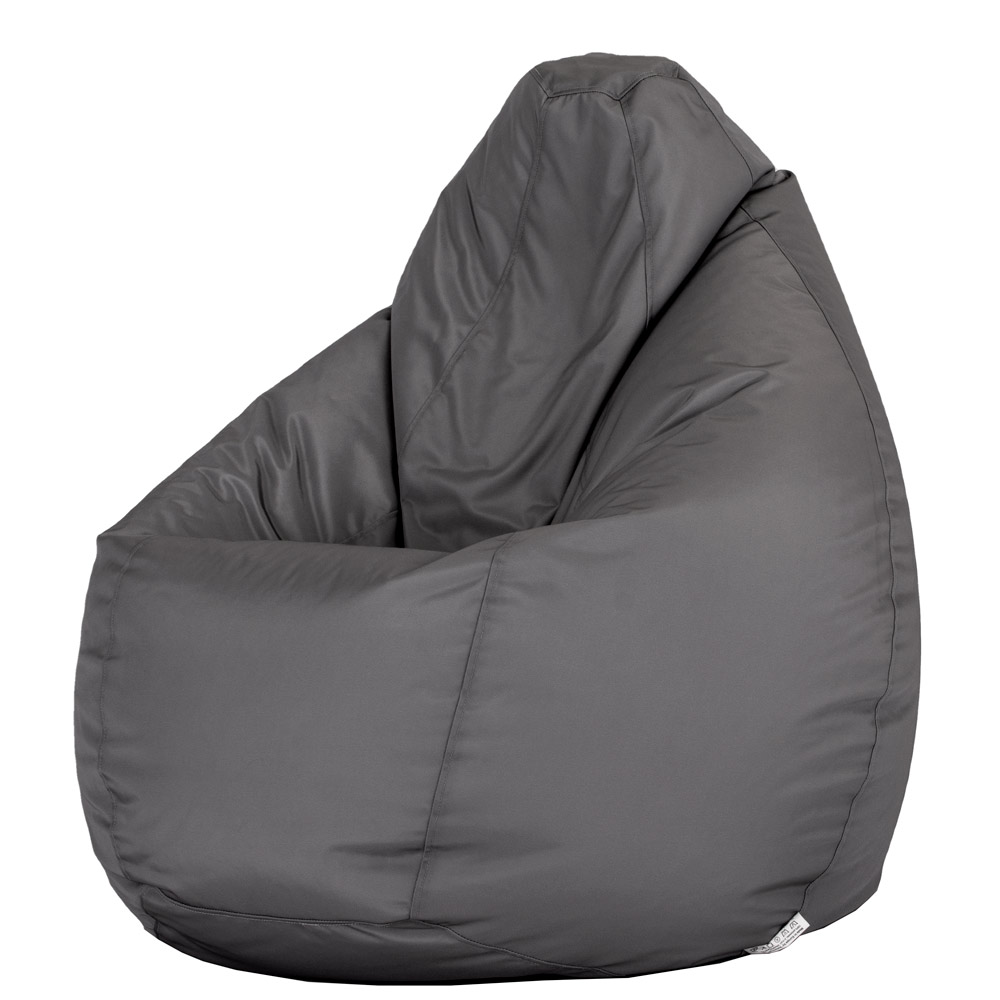 ⬛ Пуф Круша "Тъмно сиво"