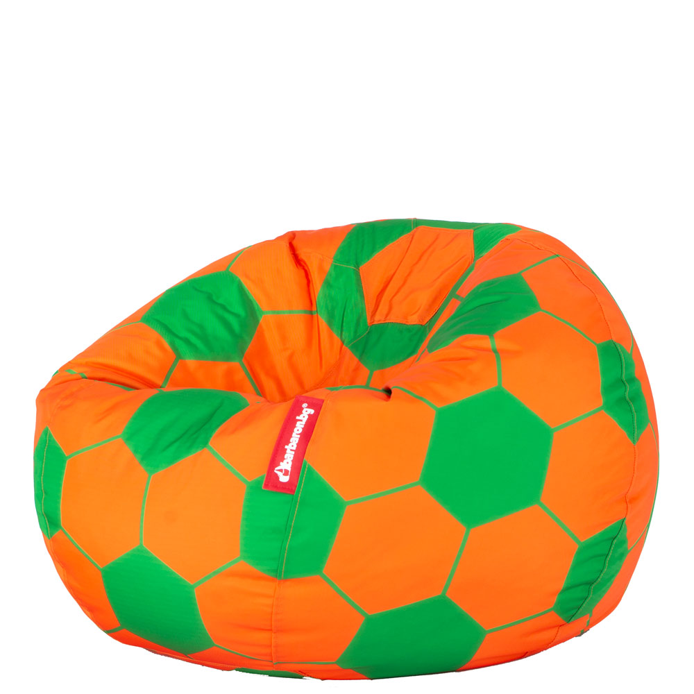 🟠 Пуф Ябълка "Оранжево-зелена енергия"
