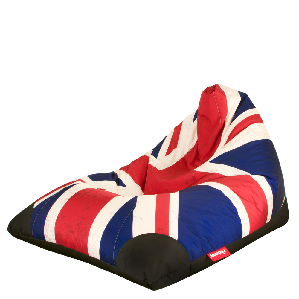 🇬🇧 Пуф „Пирамида“ – Union Jack Edition