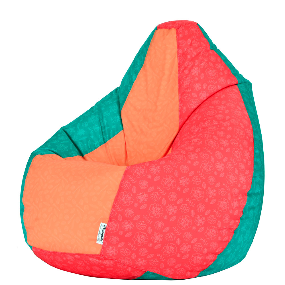 🎨 Пуф Круша "Триколор пачуърк"